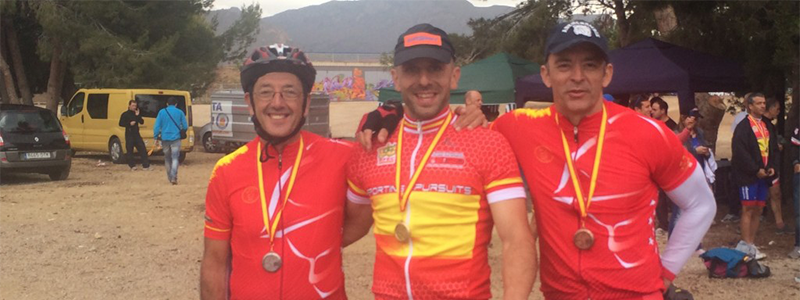 9 medallas en los Campeonatos de España de ciclismo 2014