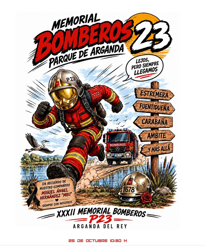 XXXII MEMORIAL BOMBEROSCOMUNIDAD DE MADRID